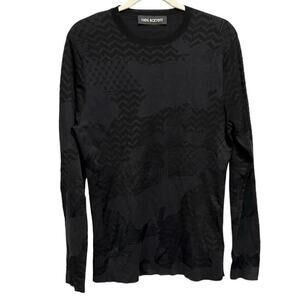 Neil Barrett Crew Neck Mens Sweater Slim Fit Regular Length Size Medium